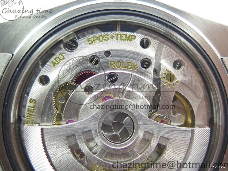 MiroTime 0125 Sporty DateJust 126334 SS Noob 1:1 904L Best Edition Blue Dial Diamond on Oyster Bracelet A 3164